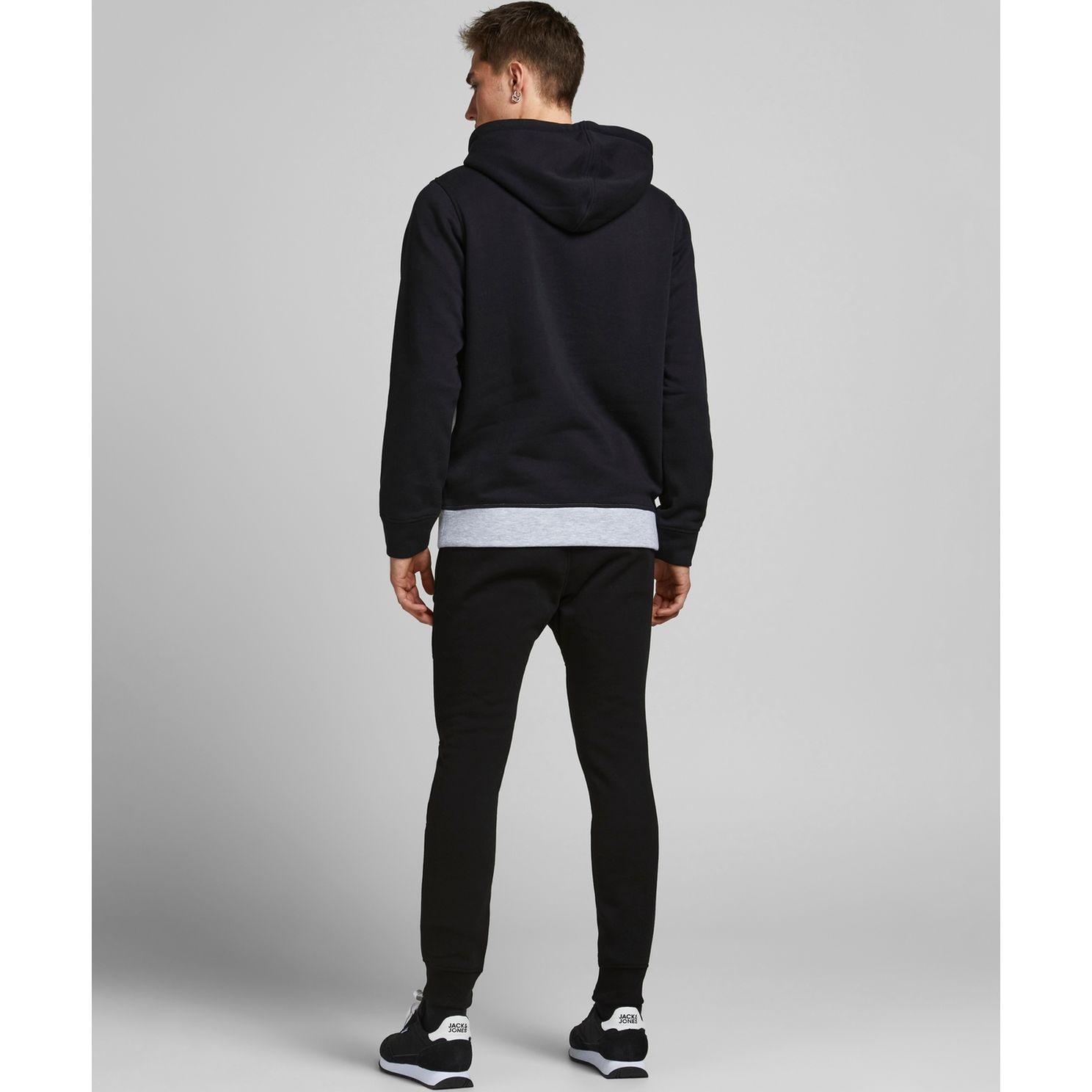 JACK & JONES Kelnės vyrams, Juoda, Kelnės 3