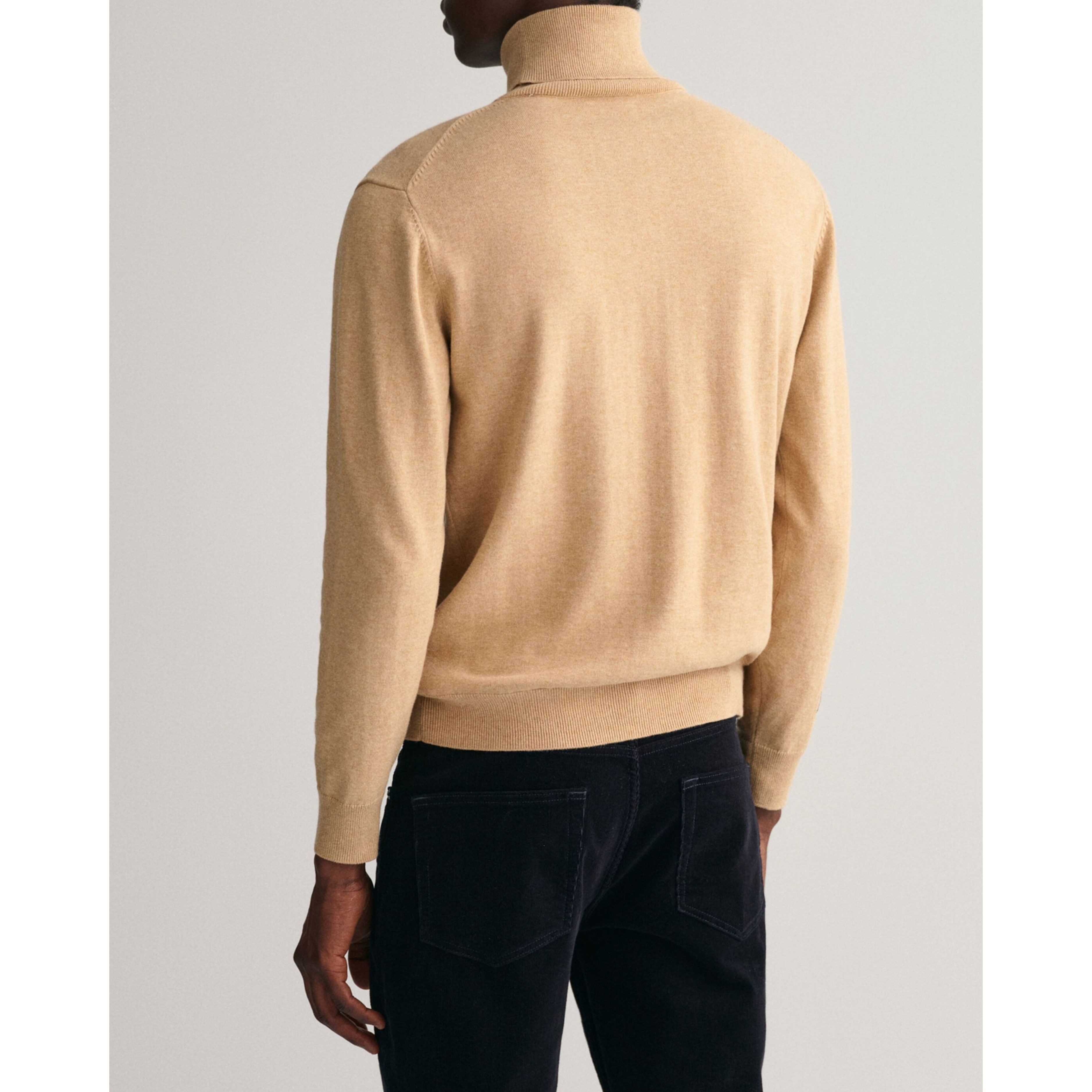 GANT Megztinis vyrams, Žalia, CLASSIC COTTON 3