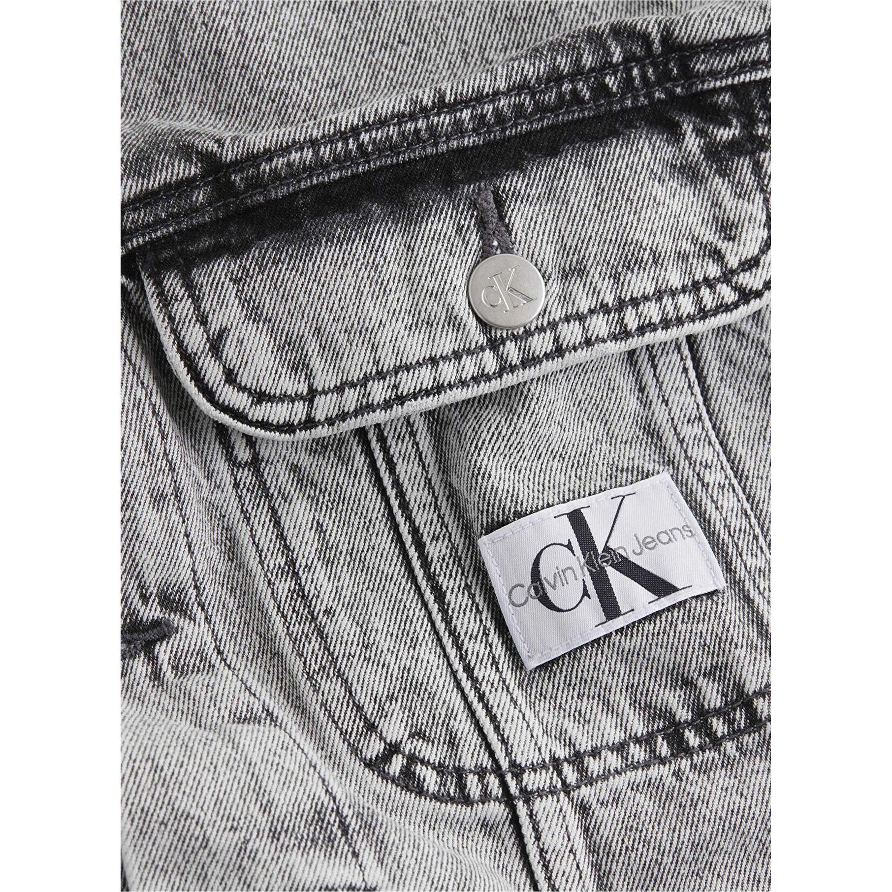 CALVIN KLEIN JEANS Džinsinis švarkas vyrams, Mėlyna, Trucker jacket 3