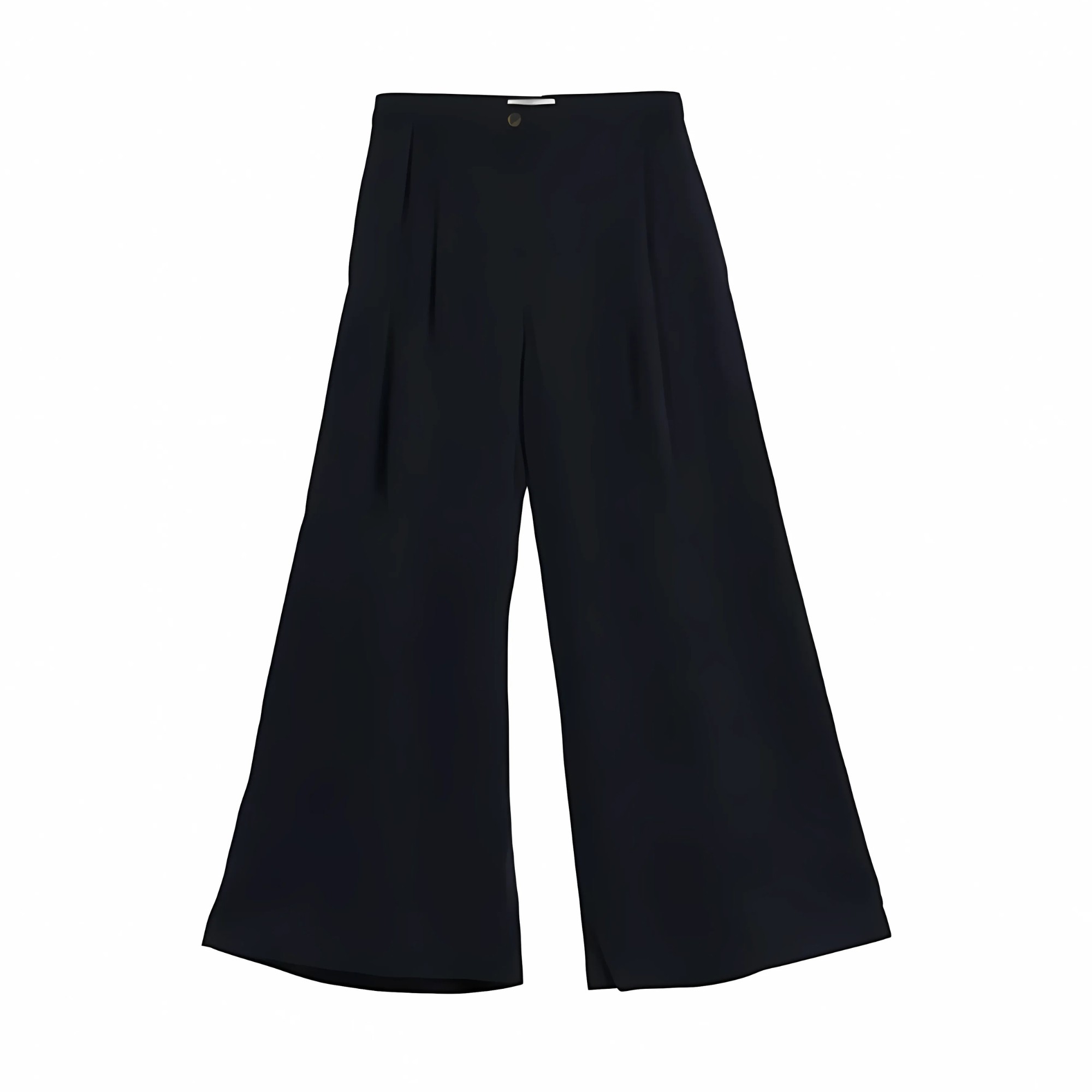 GANT Kelnės moterims, Mėlyna, Fluid culotte pants