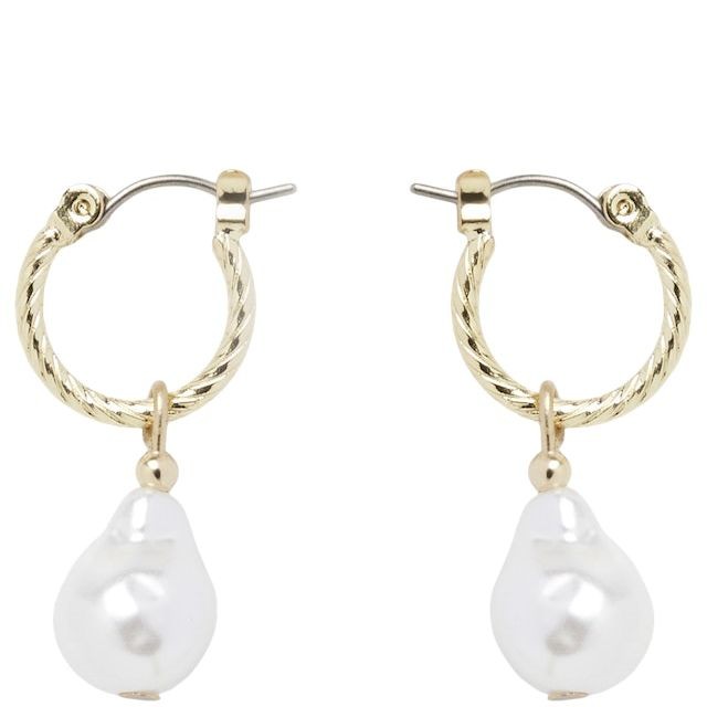 PIECES Auskarai moterims, Auksinė, PCJUSTINE OCT EARRIN