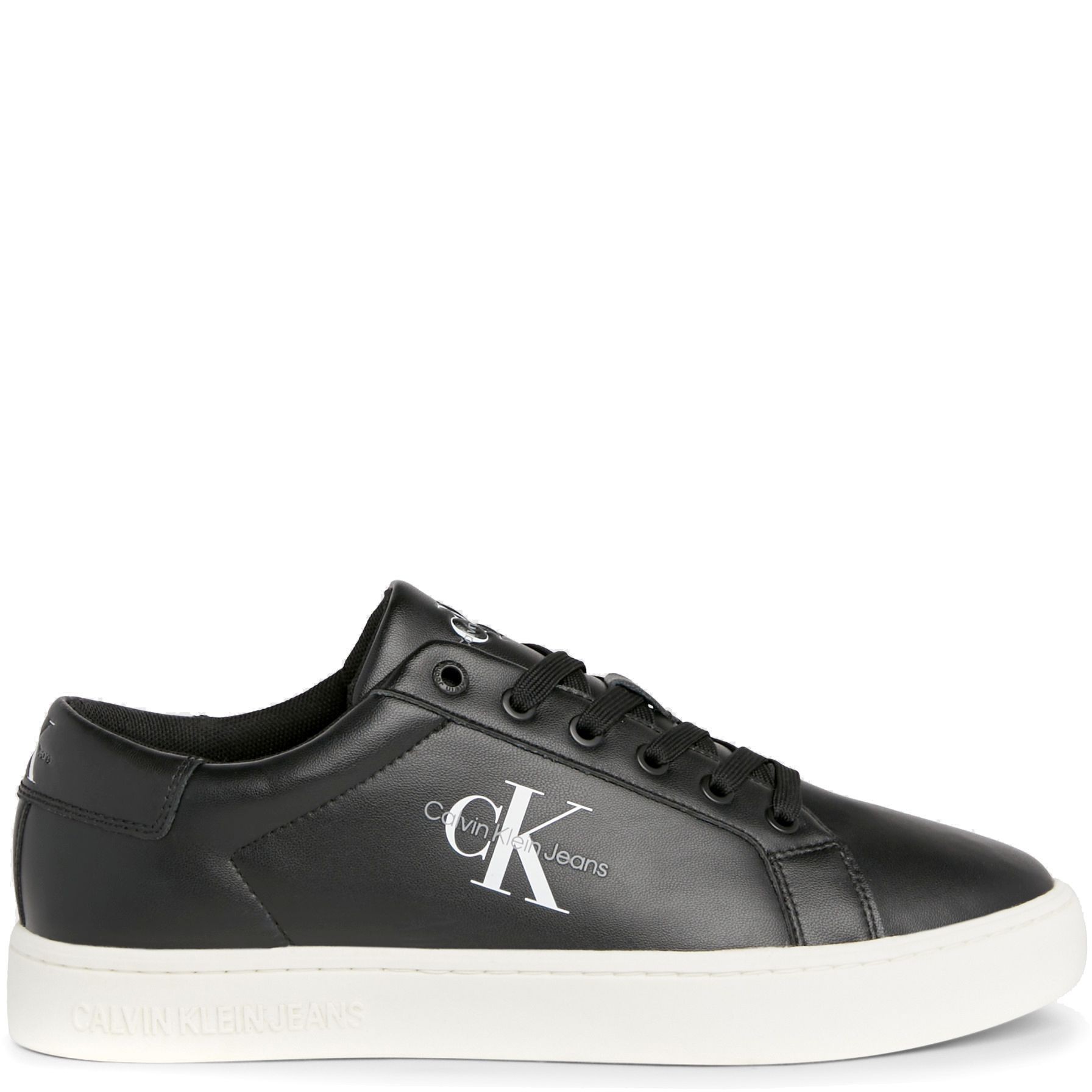 CALVIN KLEIN JEANS Laisvalaikio bateliai vyrams, Juoda, Classicc low lace up leisure 2