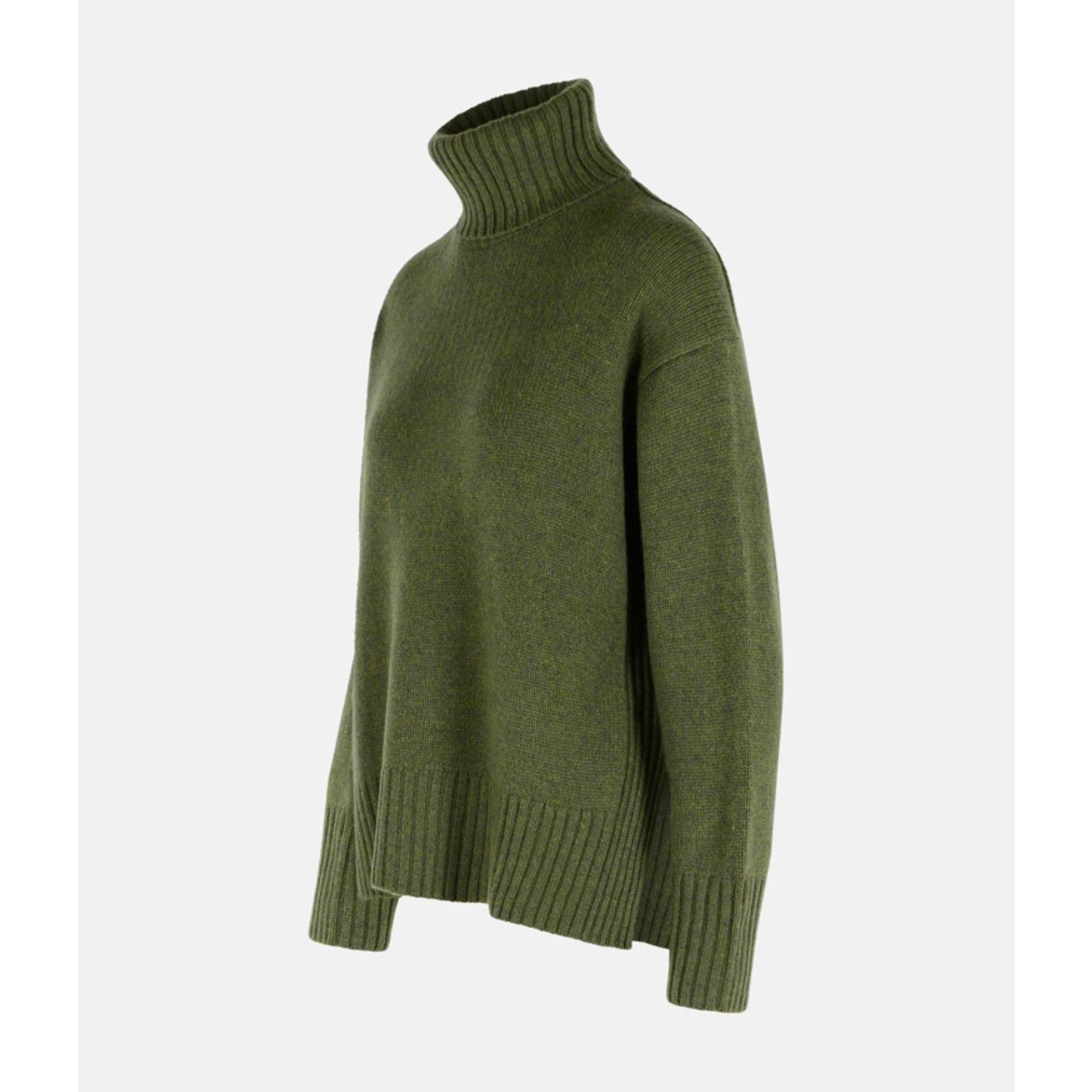 POLO RALPH LAUREN Megztinis moterims, Žalia, Classic long sleeve pullover 3