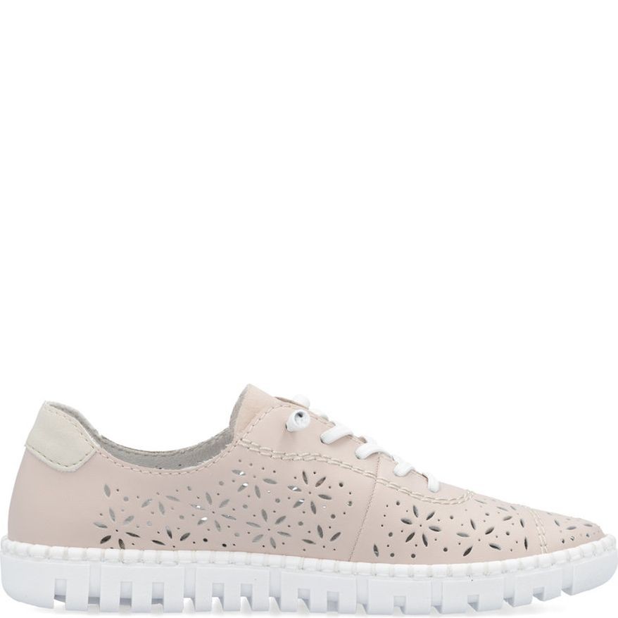 RIEKER Laisvalaikio bateliai moterims, Rožinė, Sneakers 3