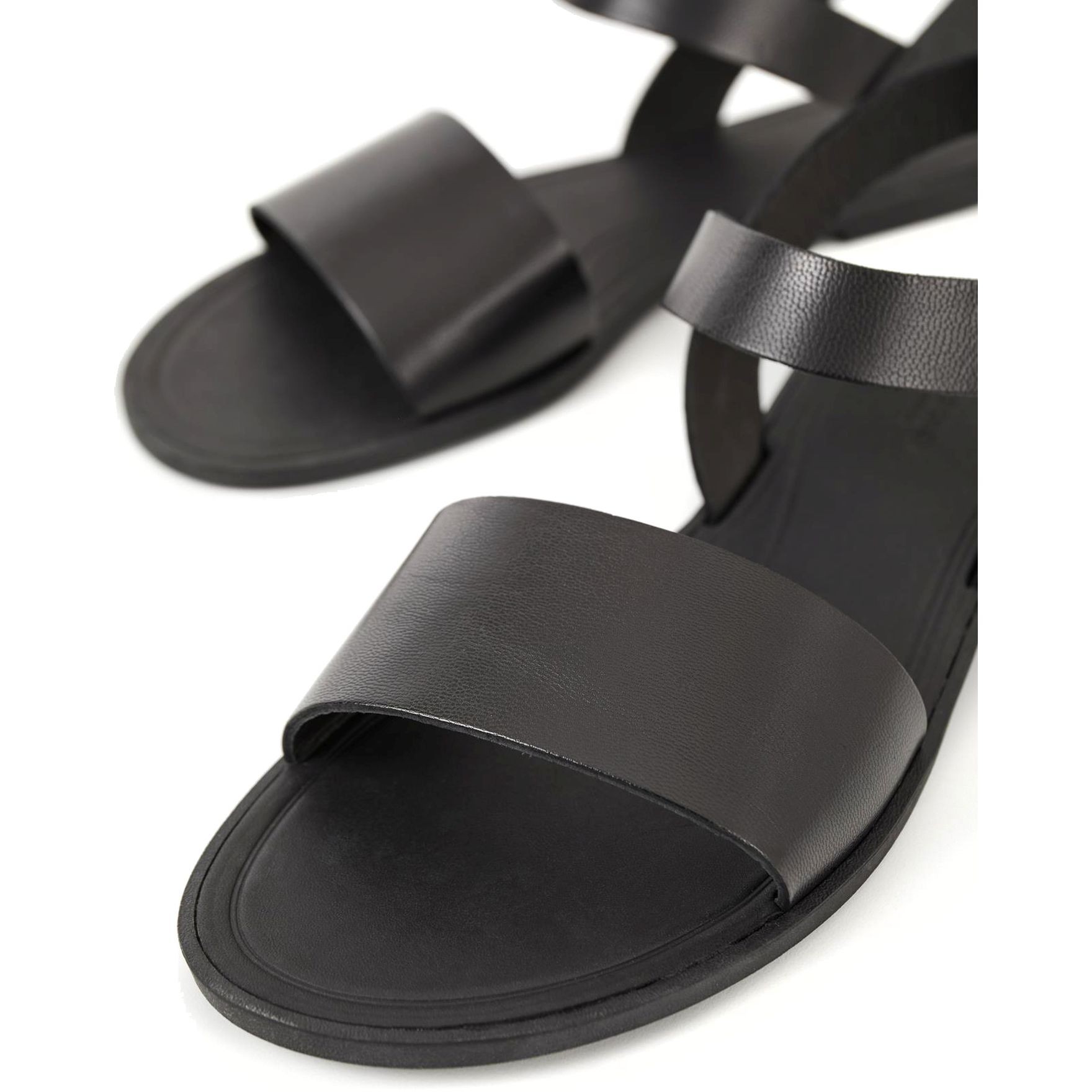 VAGABOND Basutės moterims, Juoda, Tai 2.0 sandals 4