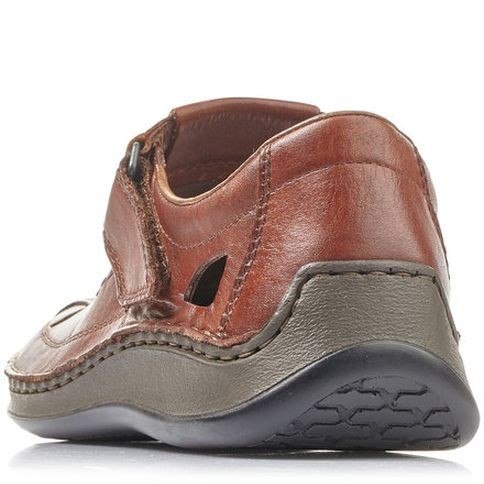 RIEKER Basutės vyrams, Ruda, SANDALS 3