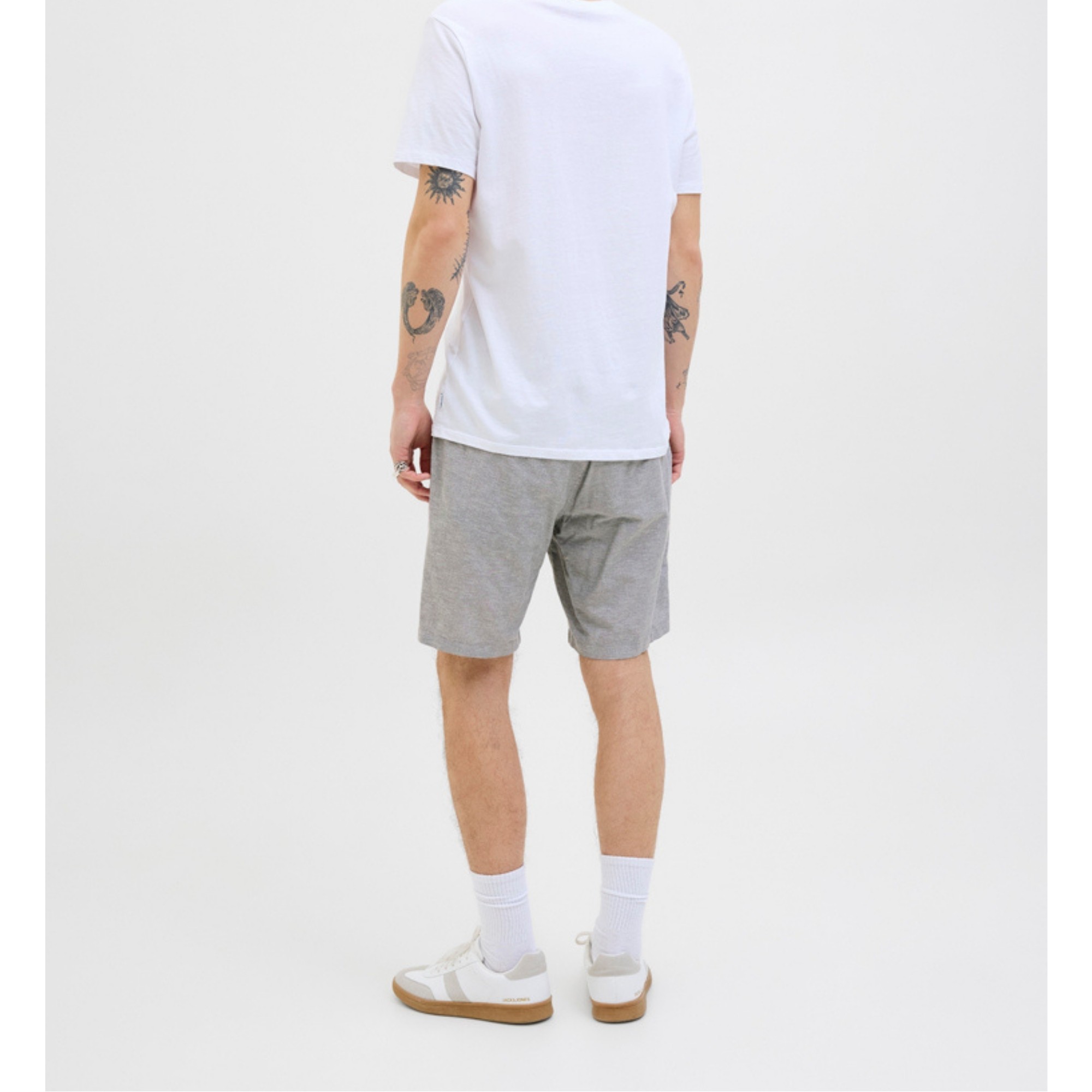 JACK & JONES Šortai vyrams, Gray, Stace summer short 4