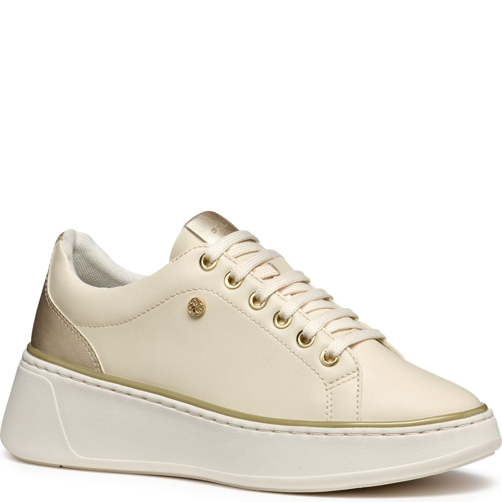 GEOX Laisvalaikio bateliai moterims, Smėlio, Sunnetty leisure 1