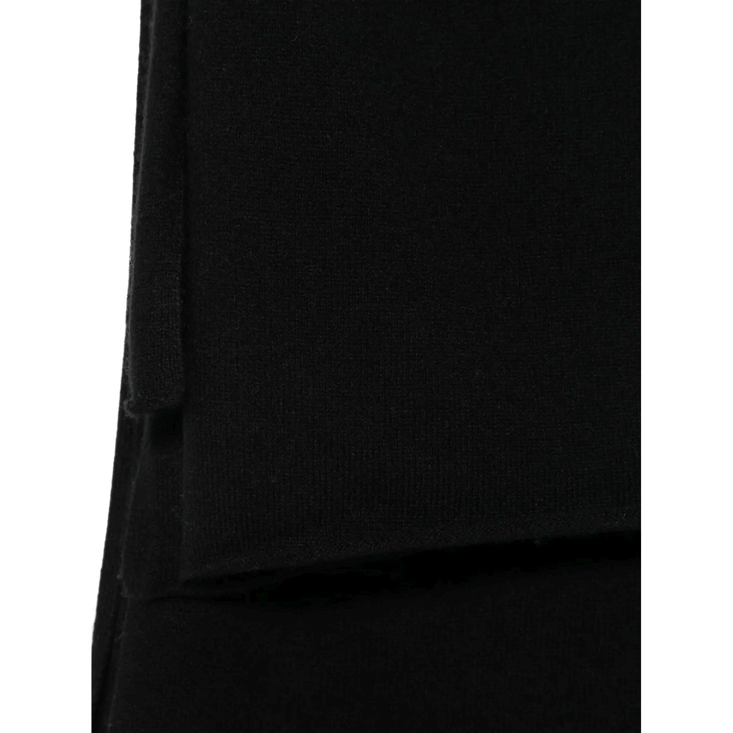 VINCE Šalikas moterims, Juoda, Cashmere knit blanket wrap 2