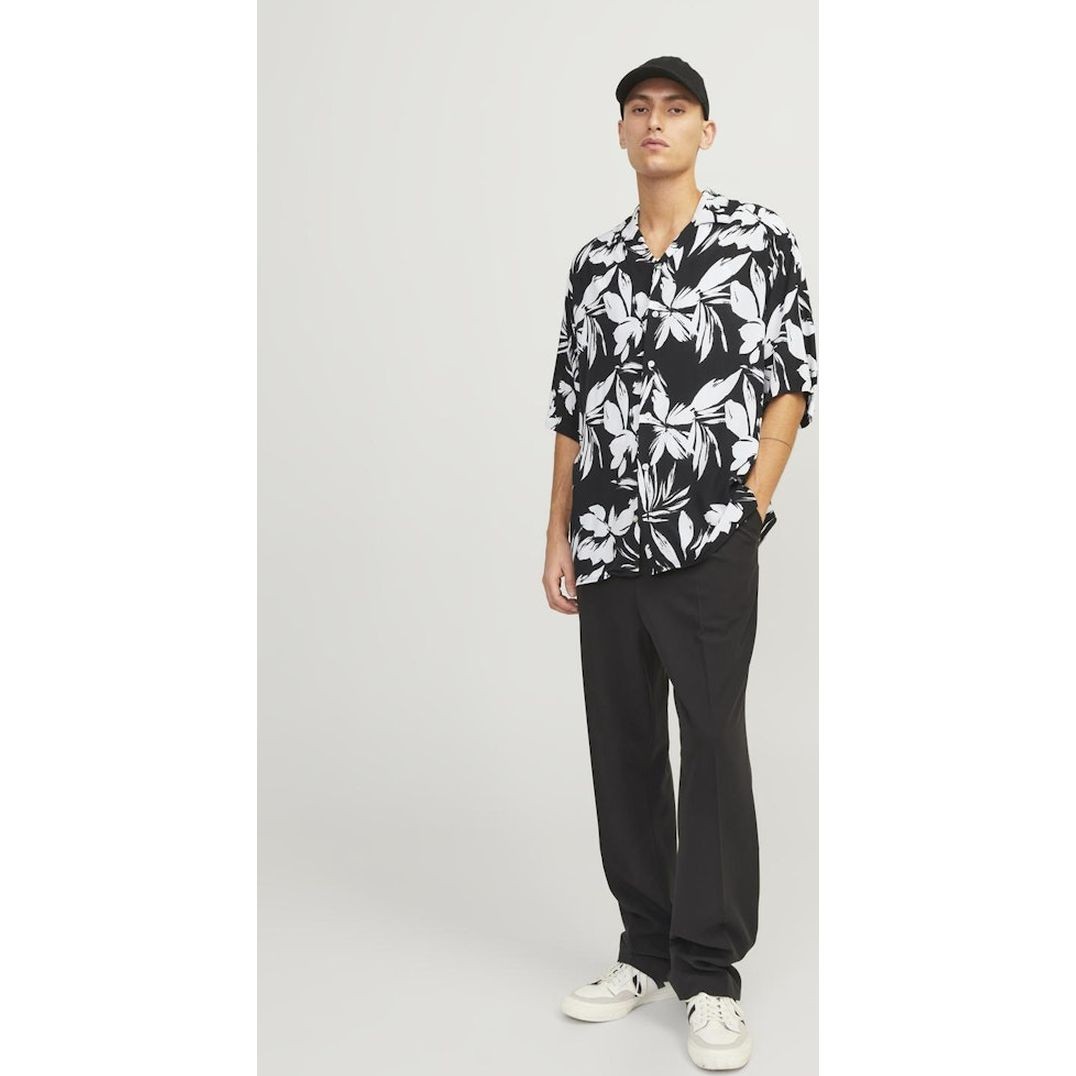 JACK & JONES Marškiniai vyrams, Juoda, Jjejeff shirts 3