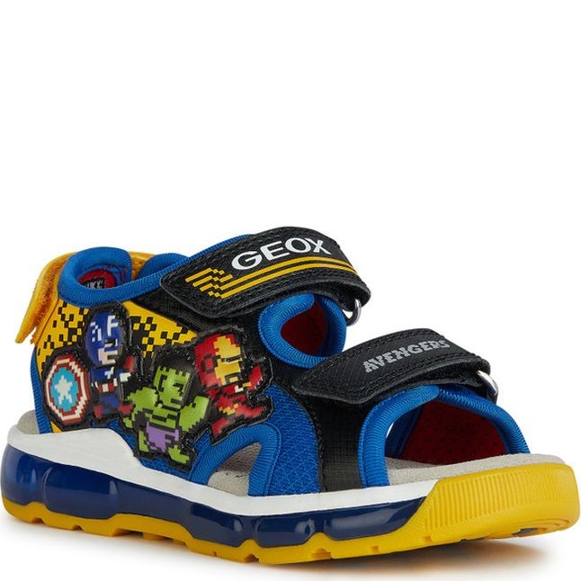 GEOX Basutės berniukams, Juoda, Sandal android 2