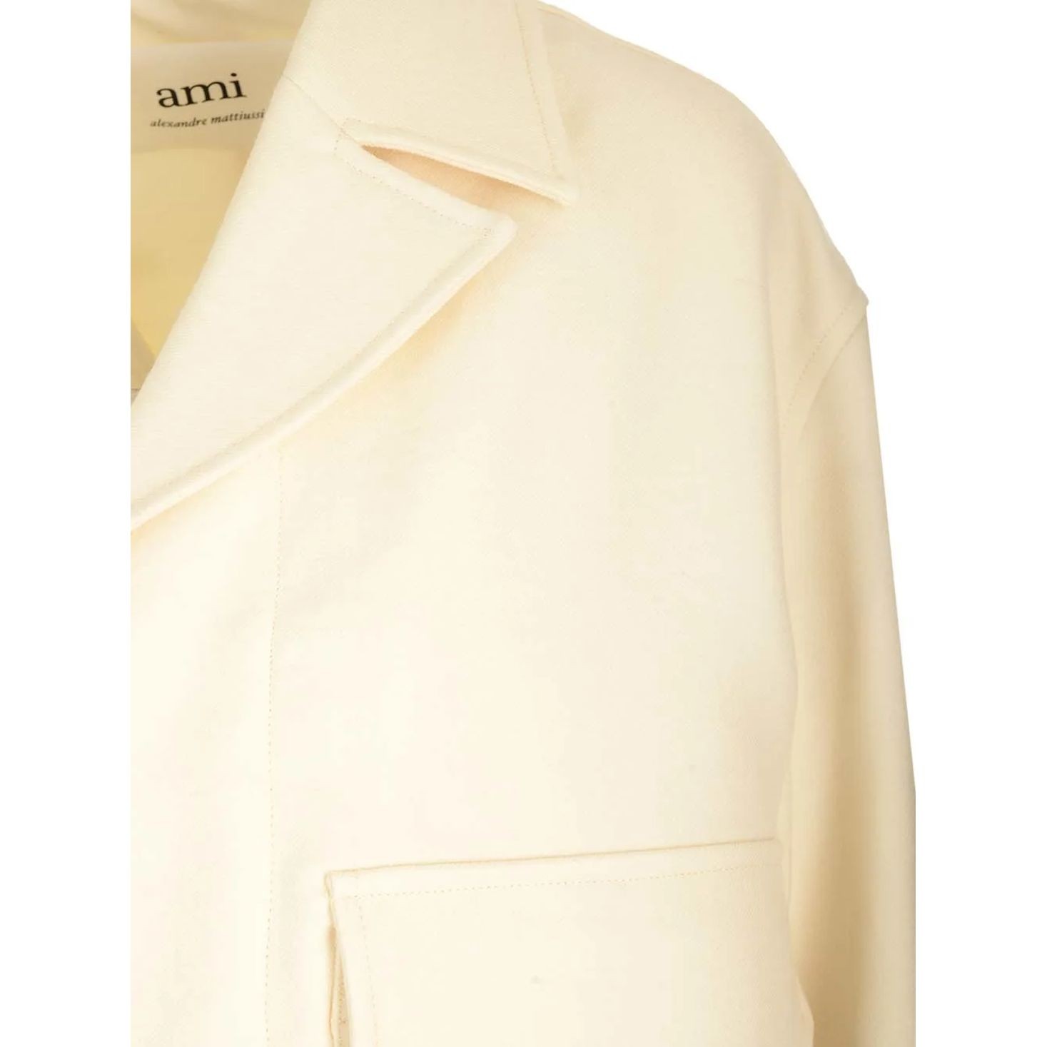 AMI PARIS Lengva striukė moterims, Kūno, Oversize buttoned jacket 3
