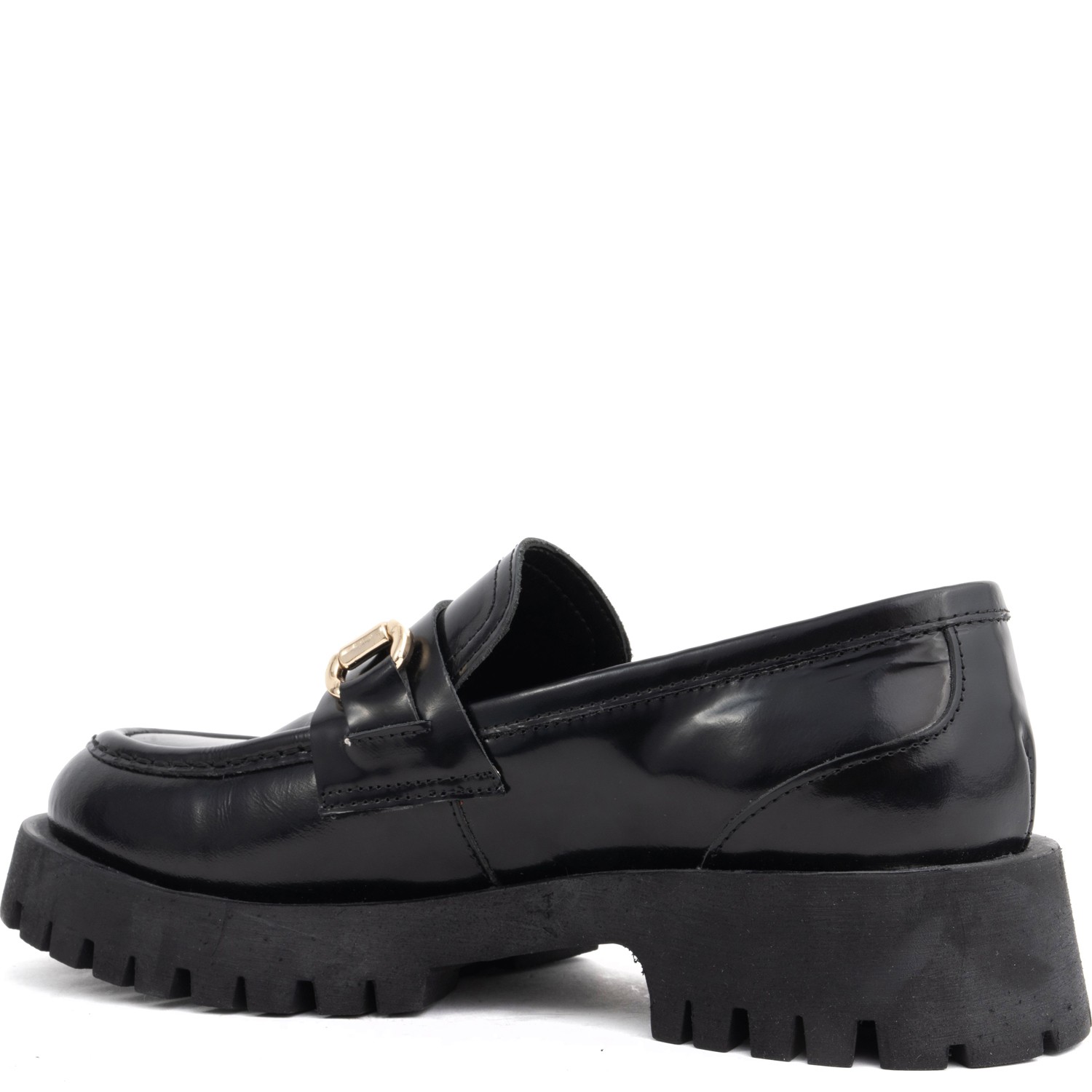 LA CONTE Loaferiai moterims, Juoda, Loafers, 25SS 3