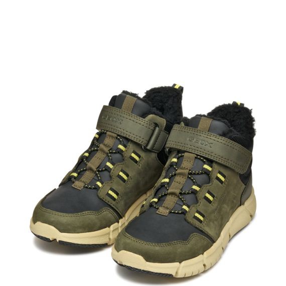 GEOX Aulinukai berniukams, Žalia, Flexyper boy Booties 4