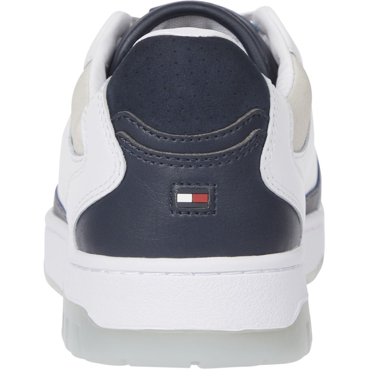 TOMMY HILFIGER Laisvalaikio bateliai vyrams, Balta, Basket best locker 4