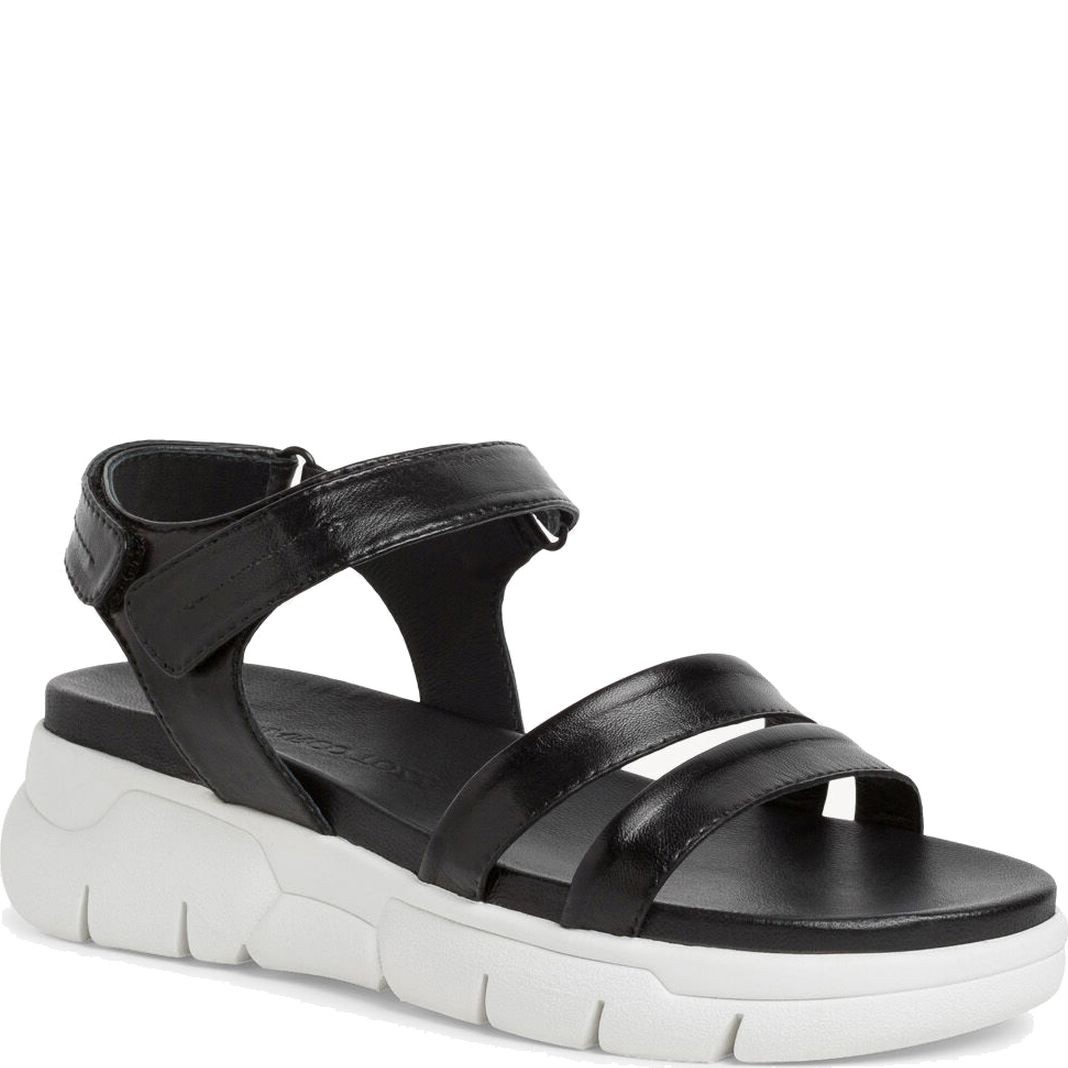 MARCO TOZZI Basutės moterims, Juoda, SANDALS 1