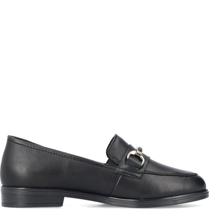 RIEKER Loaferiai moterims, Juoda, Ladies shoes 3