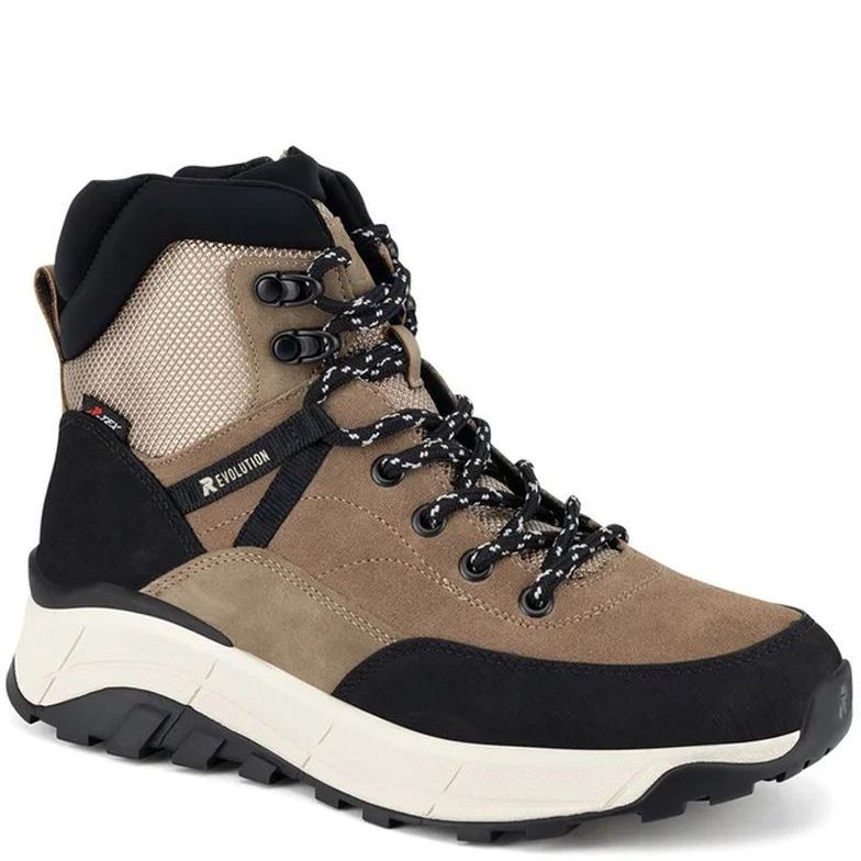 RIEKER EVOLUTION Aulinukai moterims, Smėlio, Ladies mid height boots 1