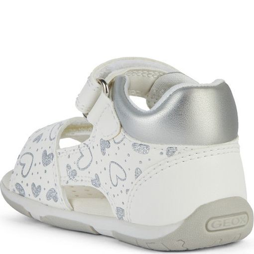 GEOX Basutės mergaitėms, Balta, Sandal tapuz 3