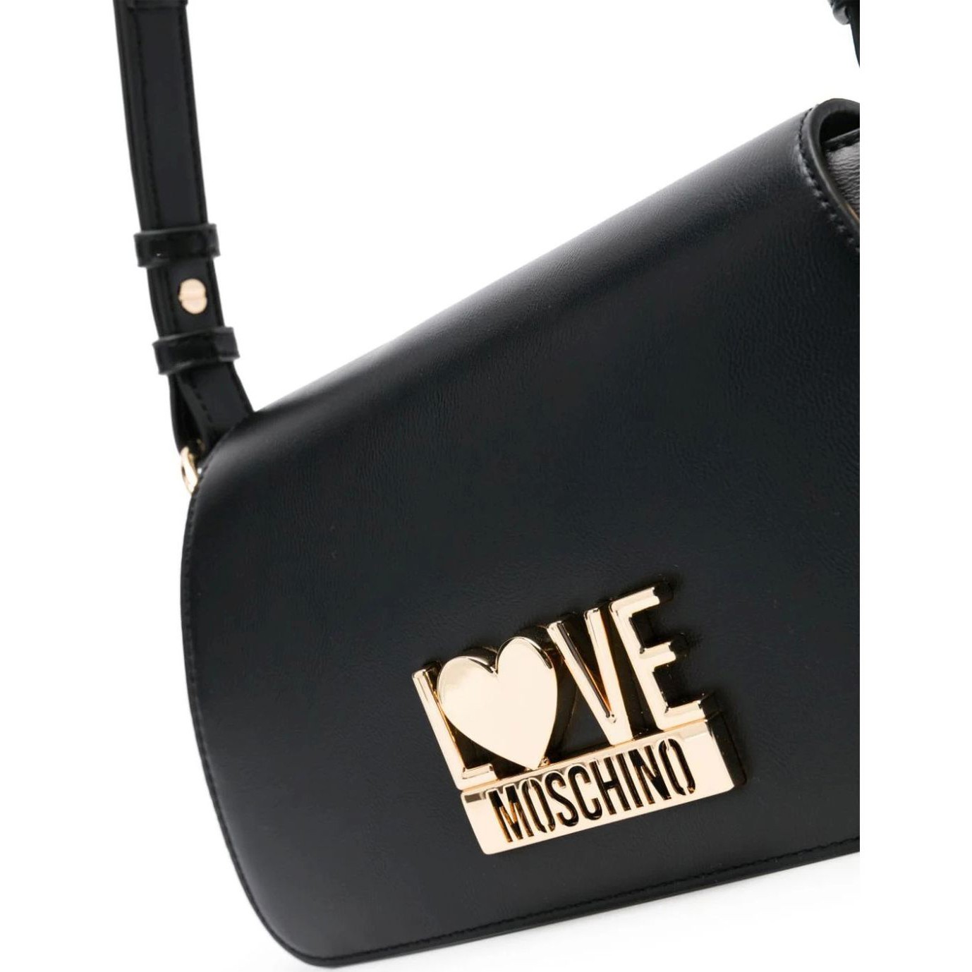 LOVE MOSCHINO Rankinė per petį moterims, Juoda, Shoulder bag 3