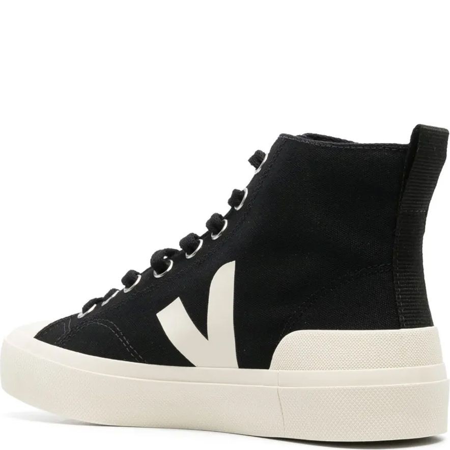 VEJA Laisvalaikio bateliai moterims, Juoda, Wata ii canvas 3