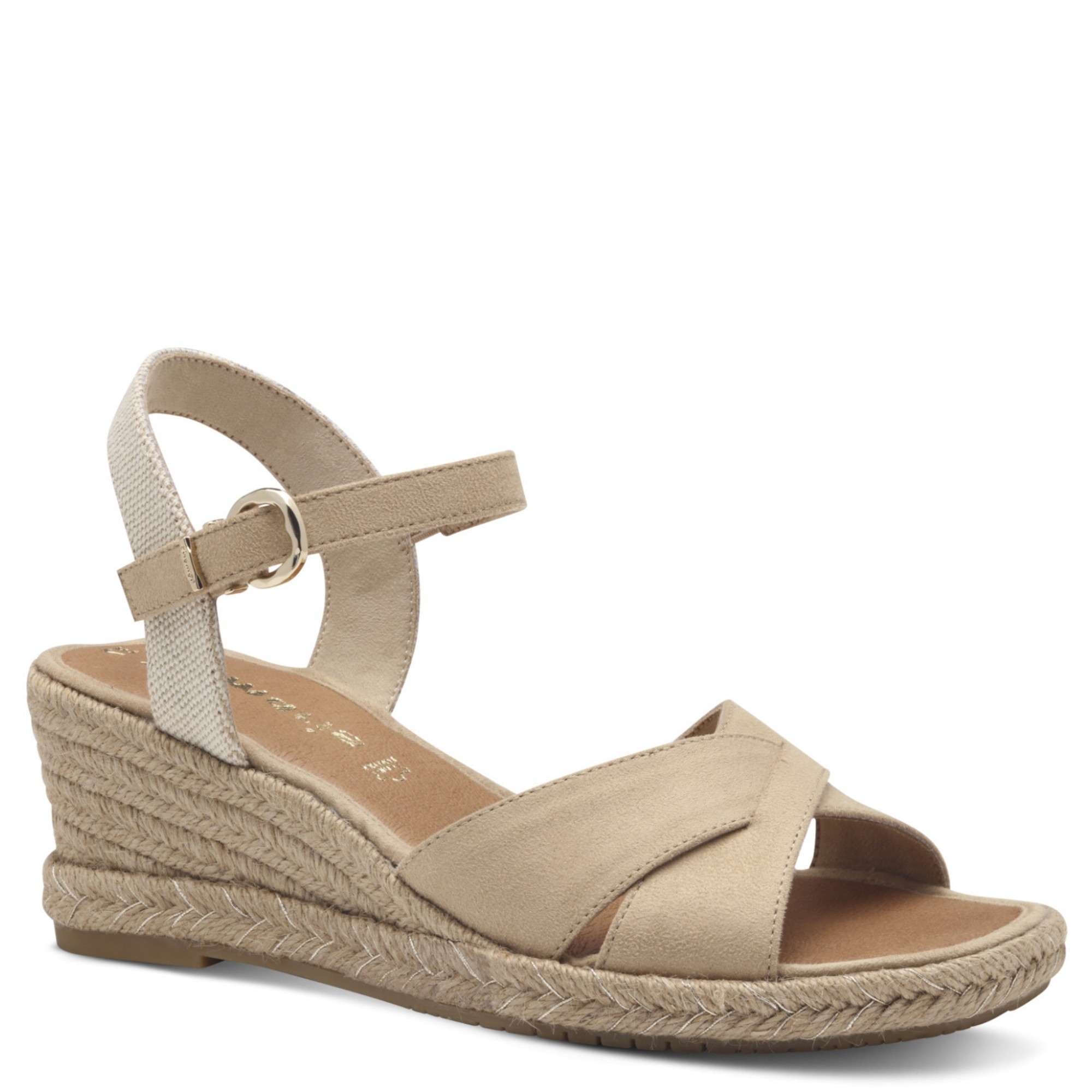 TAMARIS Basutės moterims, Smėlio, Sandals 1