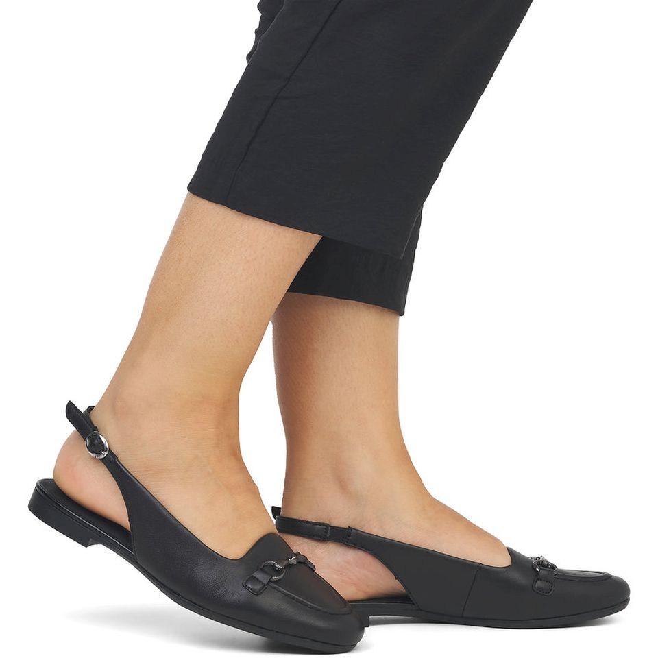 REMONTE Basutės moterims, Juoda, SANDALS 2