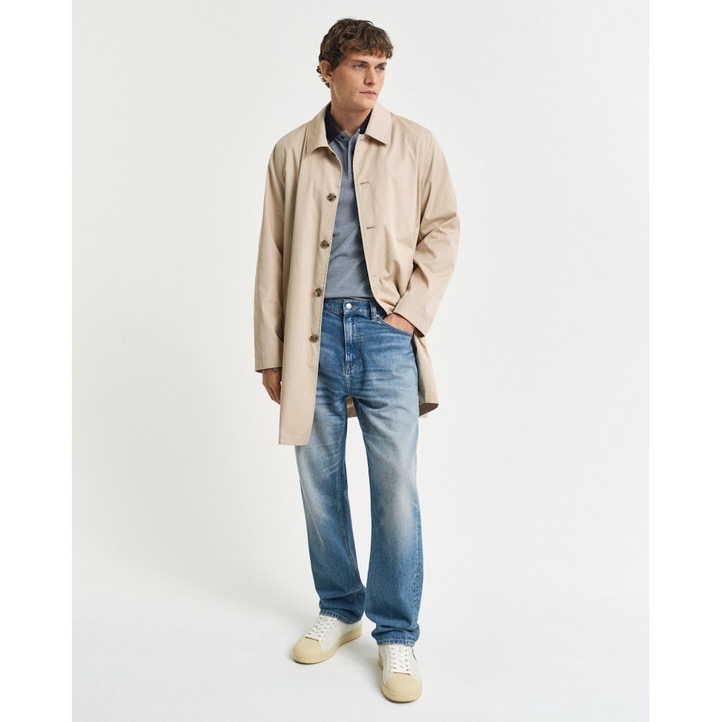 GANT Polo marškiniai trumpos rank. vyrams, Mėlyna, 4-col oxford SS pique 5