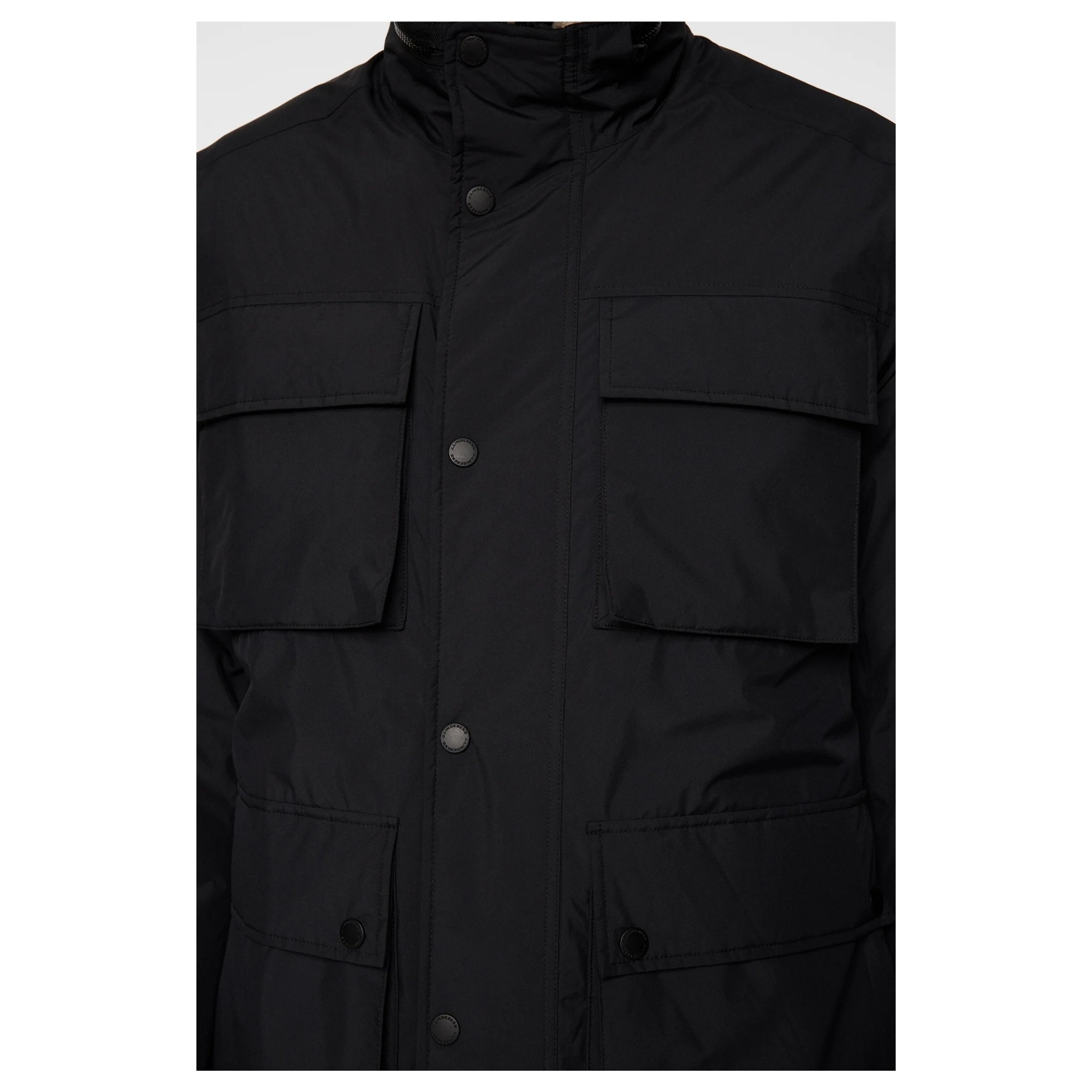 J.LINDEBERG Pūkinė striukė vyrams, Juoda, Aiden 2l padded jacket 2