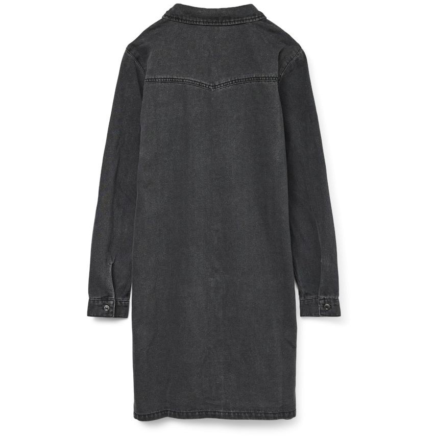 VERO MODA Mini suknelė moterims, Juoda, Jennie short denim dress mix 7
