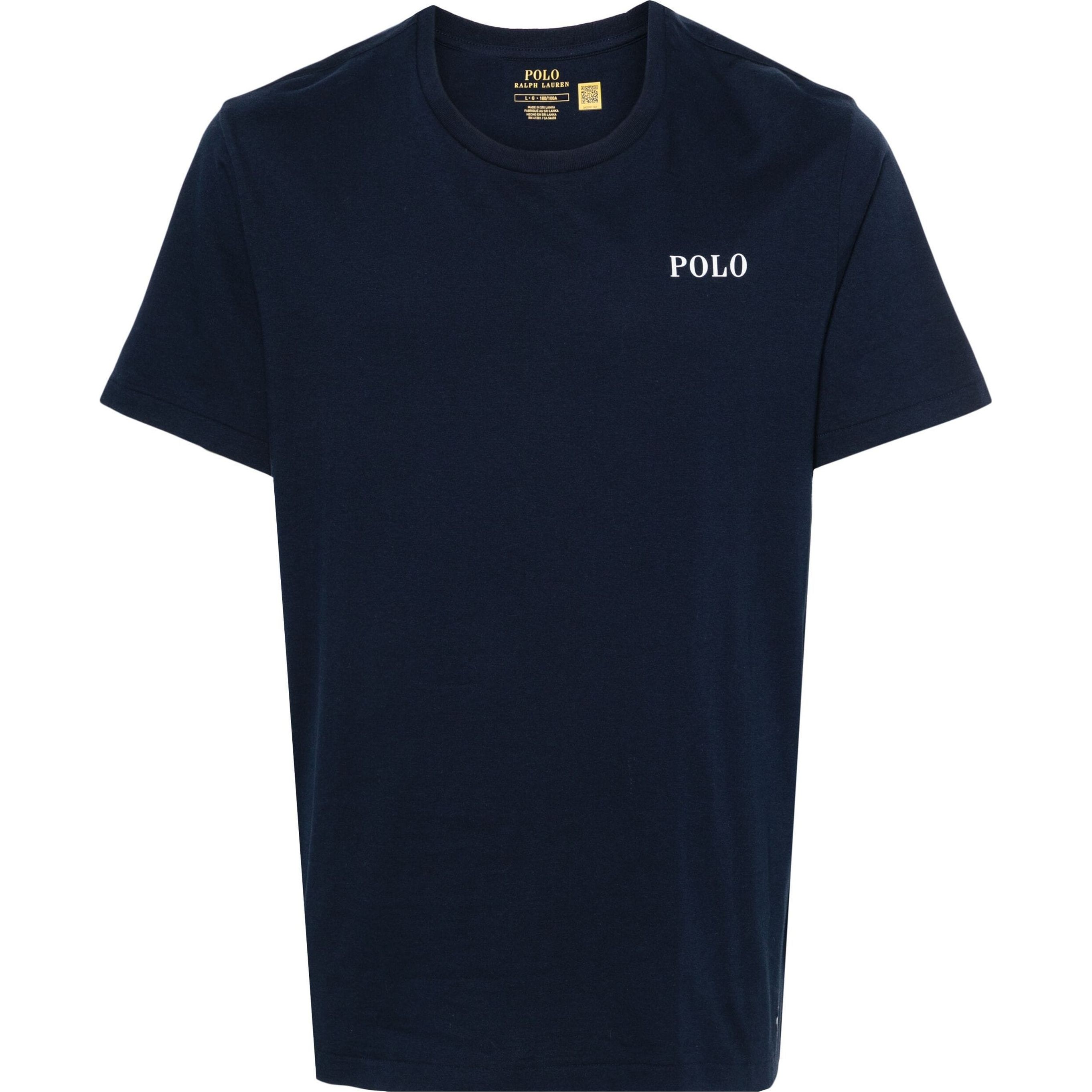 POLO RALPH LAUREN UW Marškinėliai trump. rankovėmis vyrams, Mėlyna, S/s crew sleep top