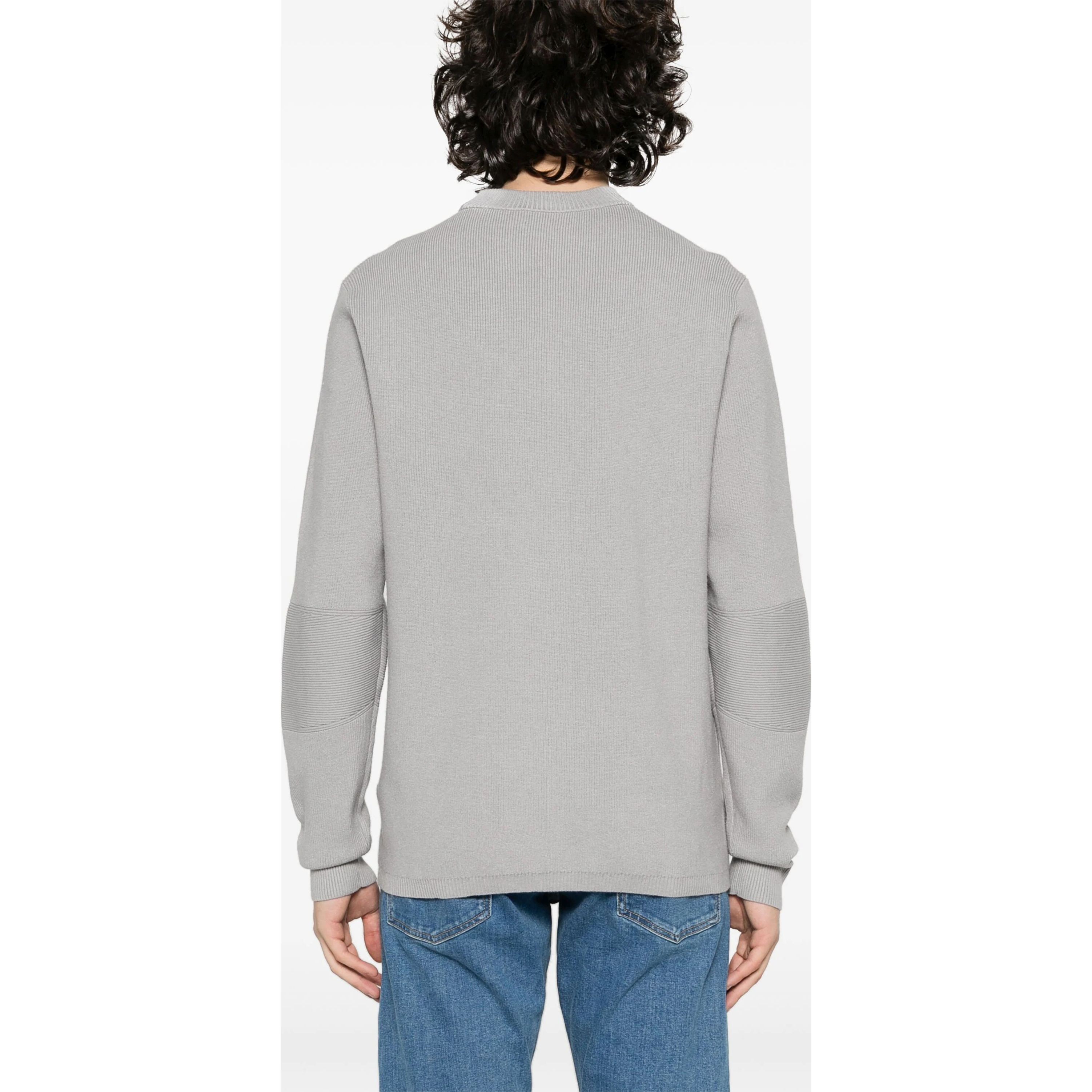 CALVIN KLEIN Megztinis vyrams, Pilka, Cardigan sweater 3