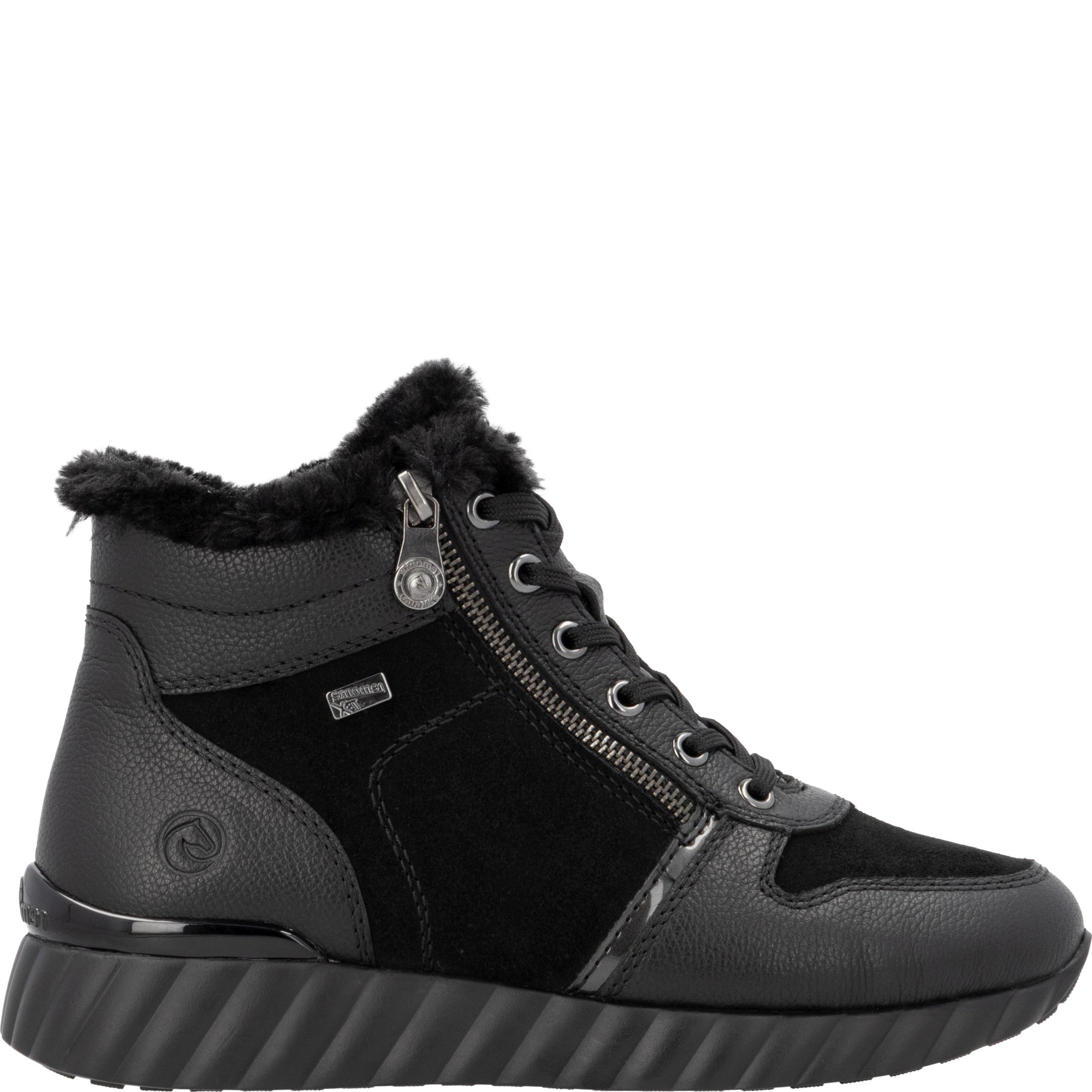 REMONTE Aulinukai moterims, Juoda, Ladies mid height boots 4