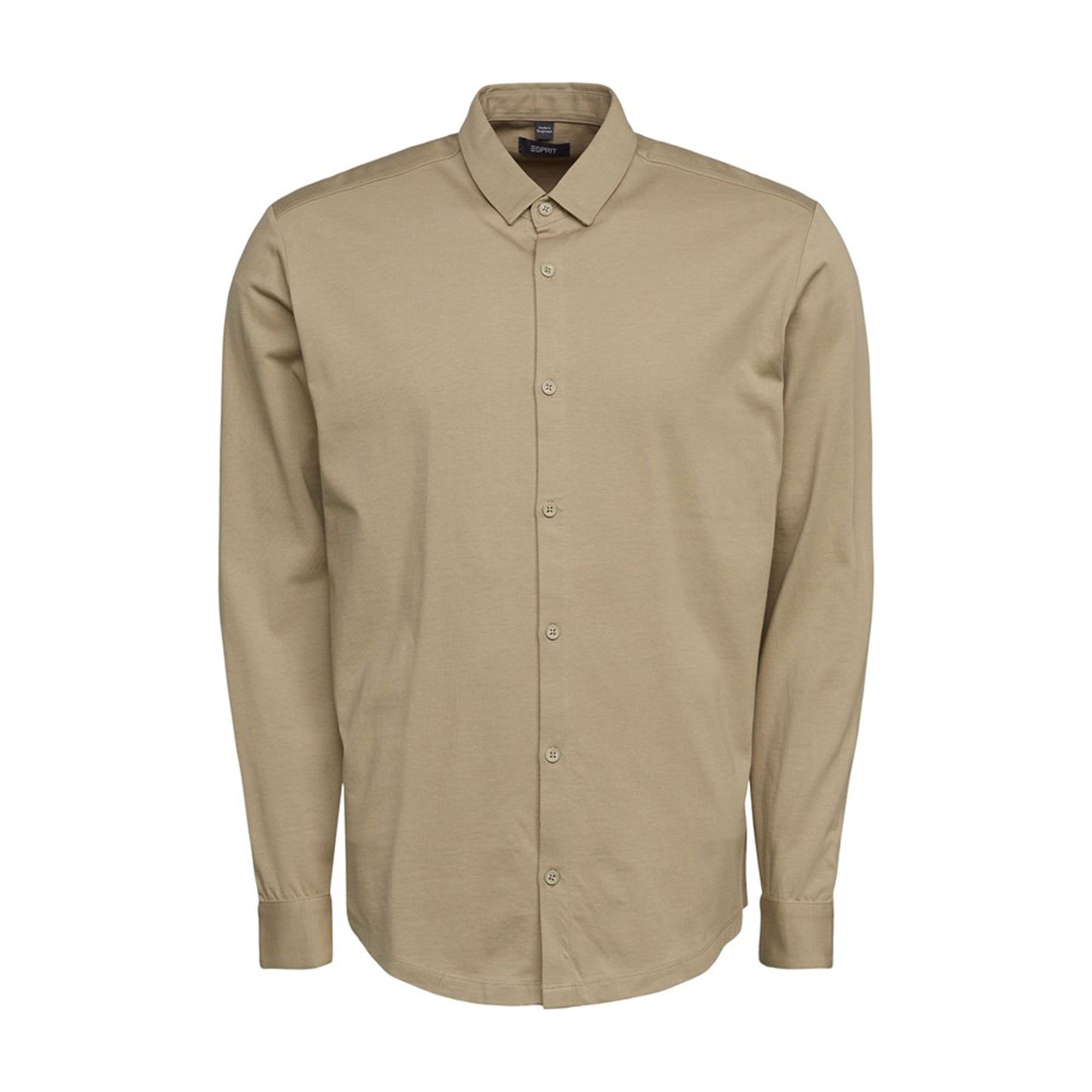 ESPRIT Marškiniai vyrams, šviesi chaki, Collection 1