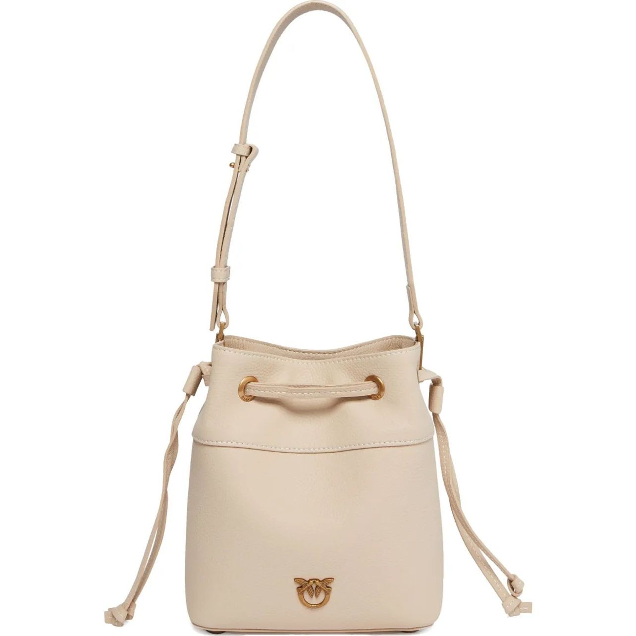 PINKO Rankinė per petį moterims, Smėlio, Secchiello mini should bag 1