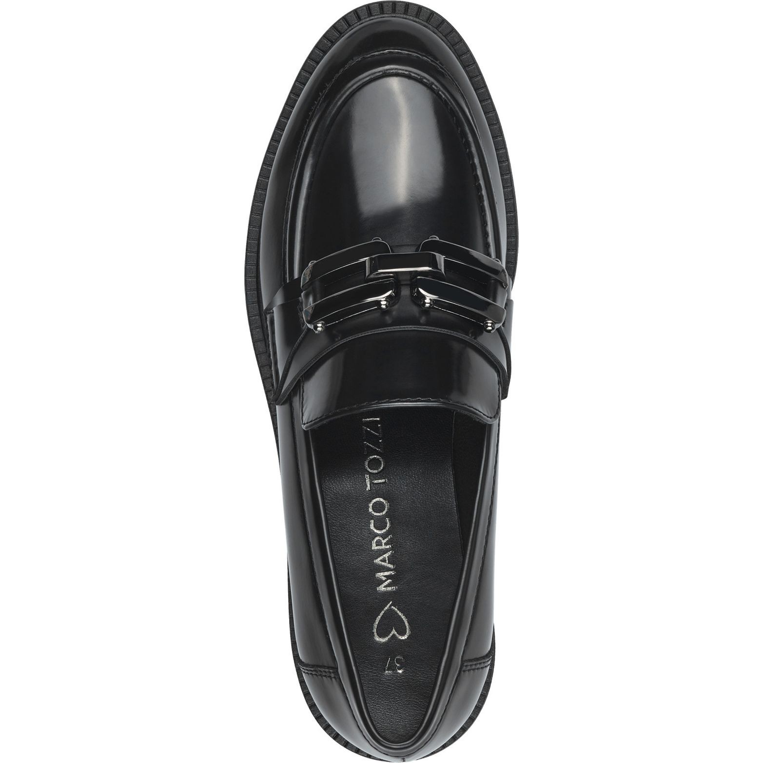 MARCO TOZZI Loaferiai moterims, Juoda, Loafers 4