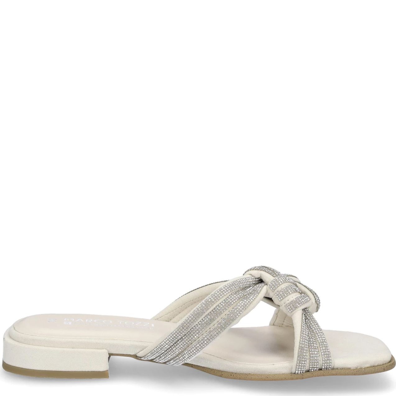 MARCO TOZZI Šlepetės moterims, Smėlio, SLIPPERS 2