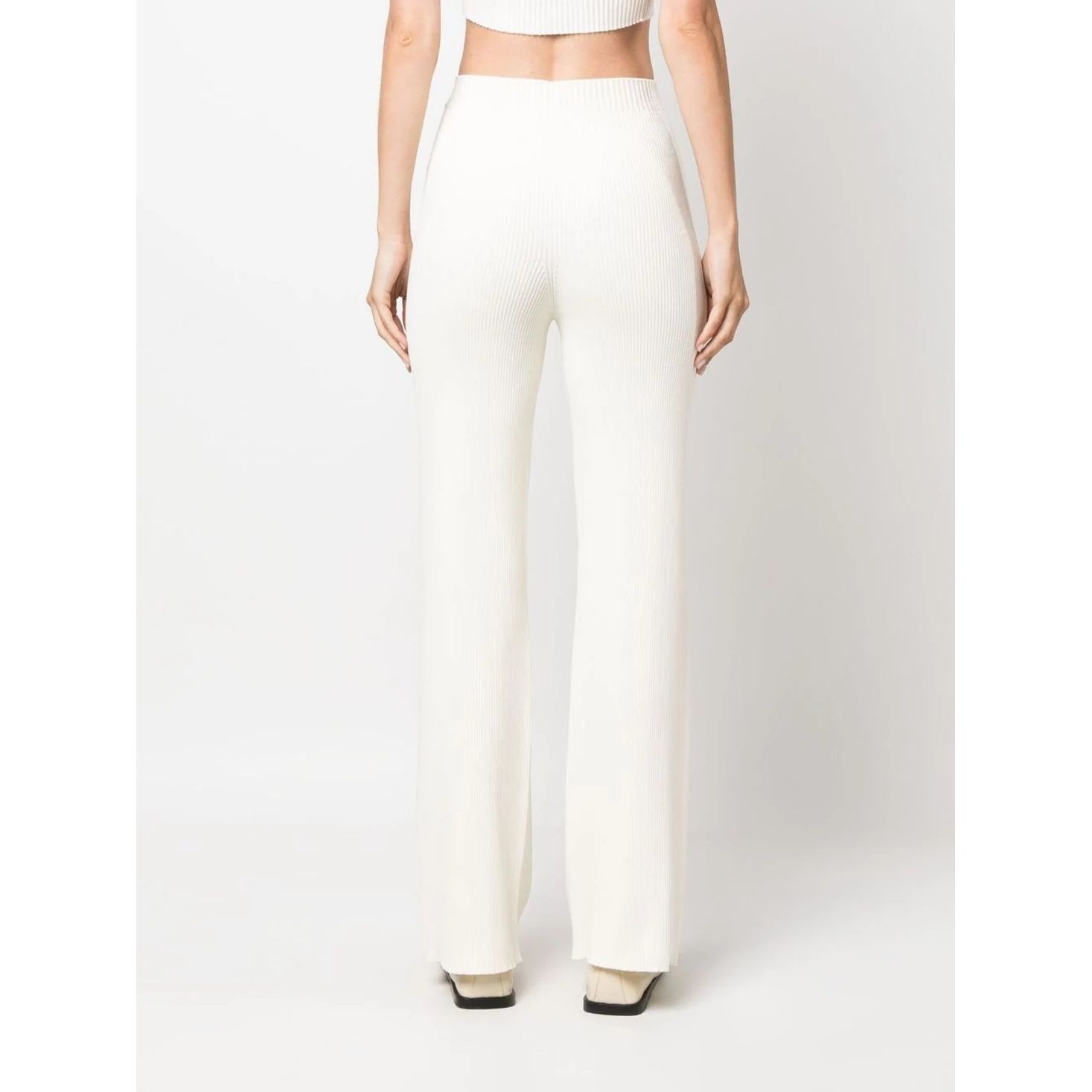 AERON Tiesūs džinsai moterims, Kūno, Ribbed straight pants 3