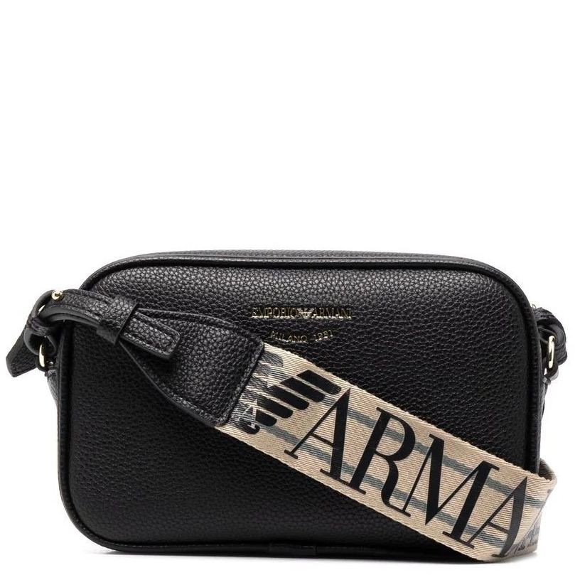 EMPORIO ARMANI Rankinė per petį moterims, Juoda, Mini bag 1