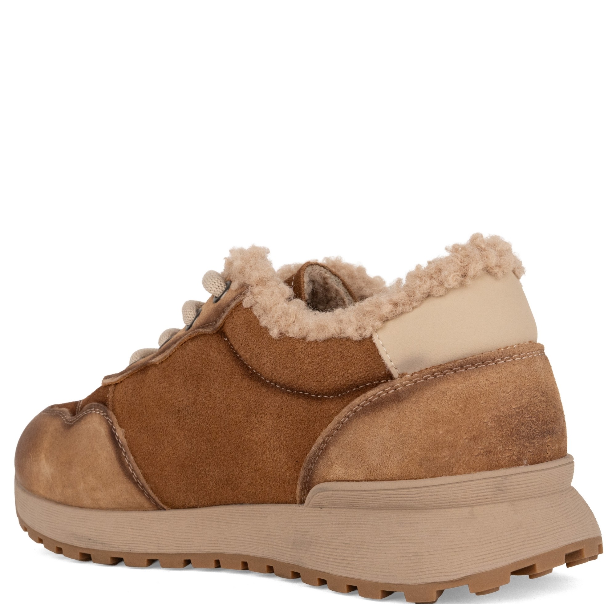 GRUNER SCHUHE Laisvalaikio bateliai moterims, Ruda, Warm sneakers 3