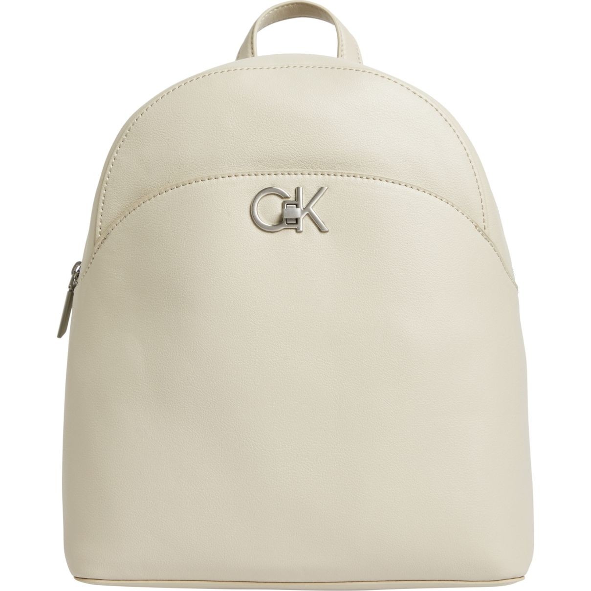 CALVIN KLEIN Kuprinė moterims, Smėlio, Re-lo domed backpack 1