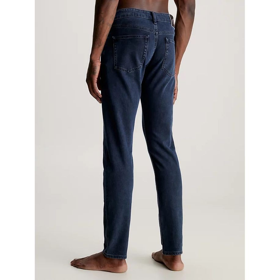 CALVIN KLEIN JEANS Aptempti džinsai vyrams, Mėlyna, Slim taper 3
