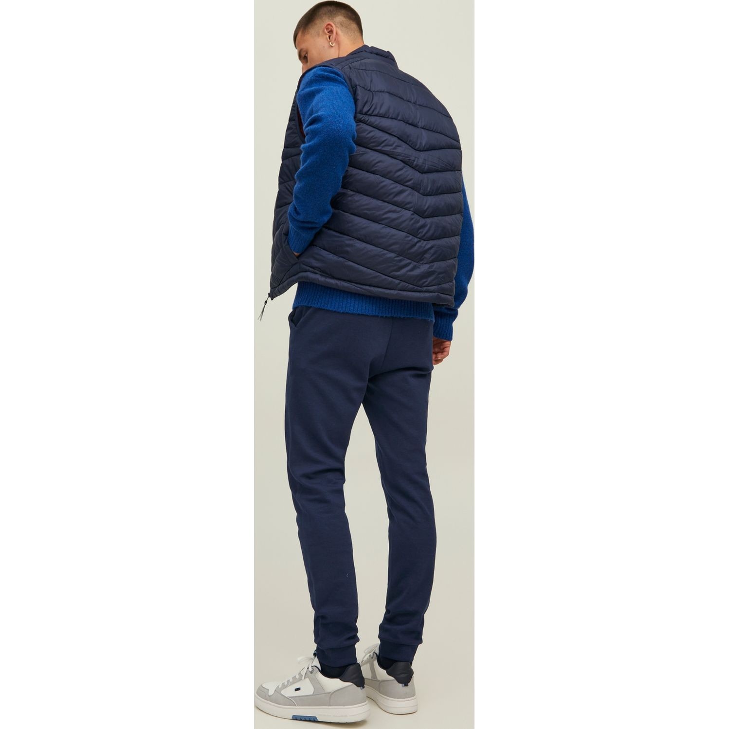 JACK & JONES Kelnės vyrams, Mėlyna, Kelnės 4