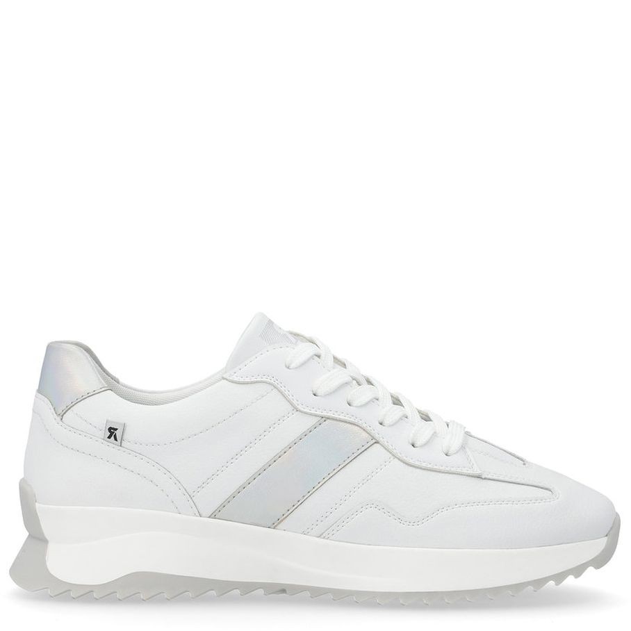 RIEKER Laisvalaikio bateliai moterims, Balta, LEISURE 4