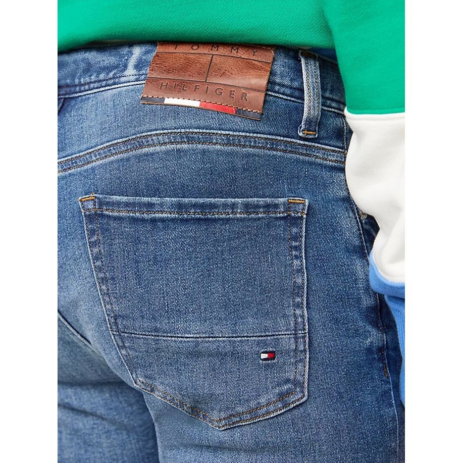 TOMMY HILFIGER Tiesūs džinsai vyrams, Mėlyna, Denton th str diego 3