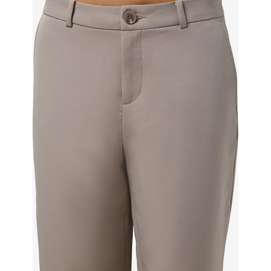 NOISY MAY Formalios kelnės moterims, Smėlio, Viola pants 4