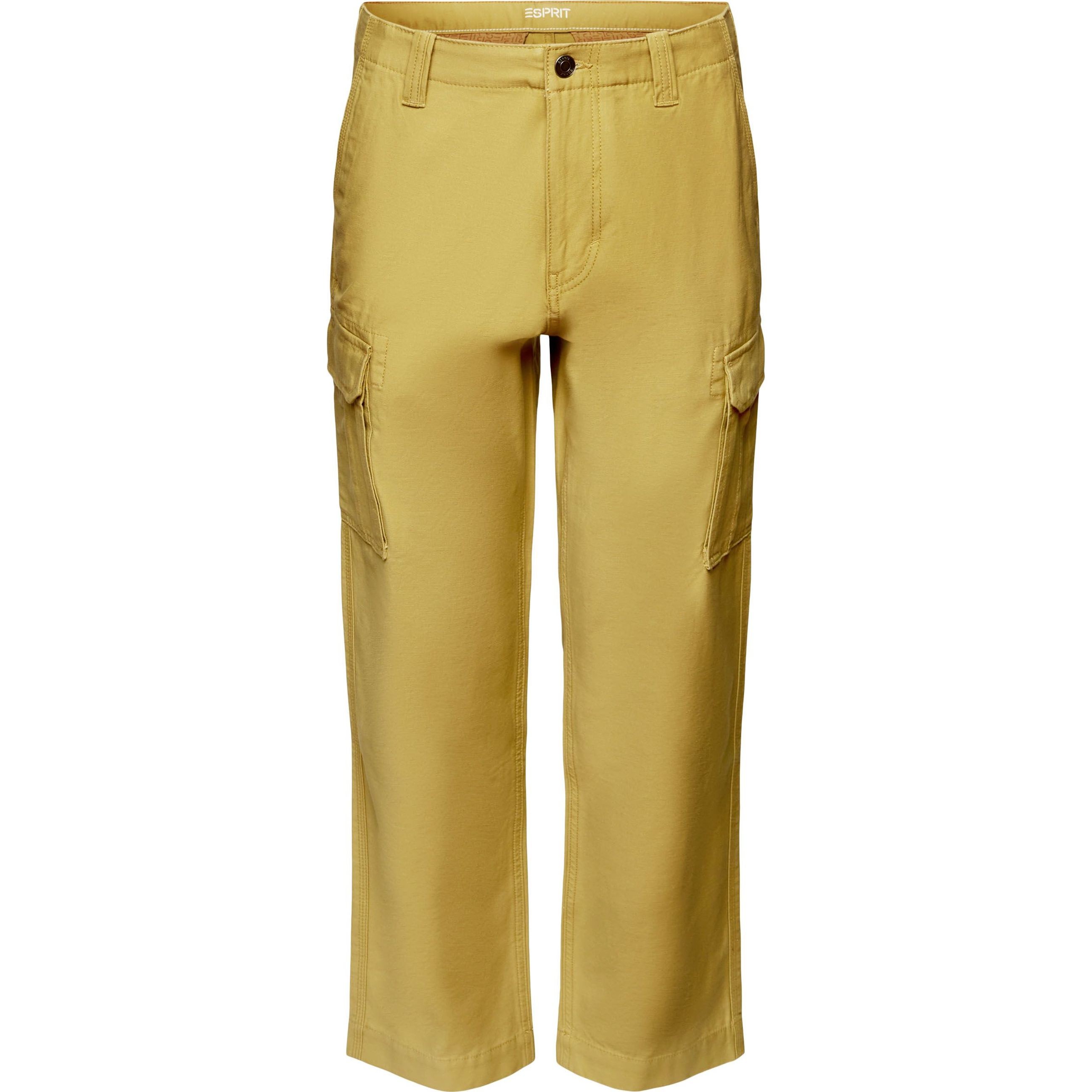 ESPRIT Kelnės vyrams, Smėlio, classic cargo 1