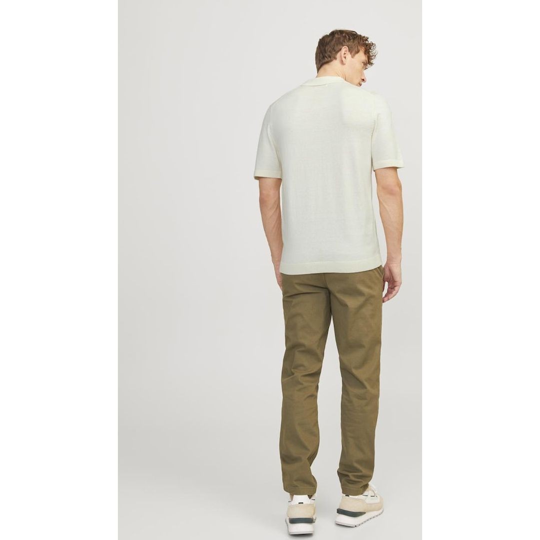 JACK & JONES Megztinis vyrams, Balta, Jjeemil pullover 5