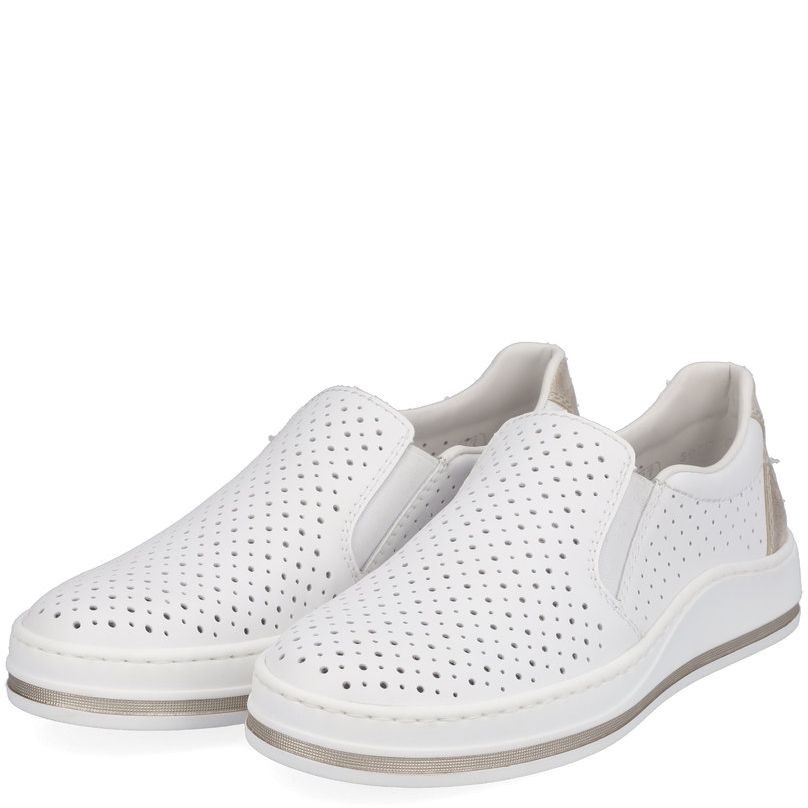 RIEKER Sportiniai bateliai moterims, Balta, SPORT SHOE 5