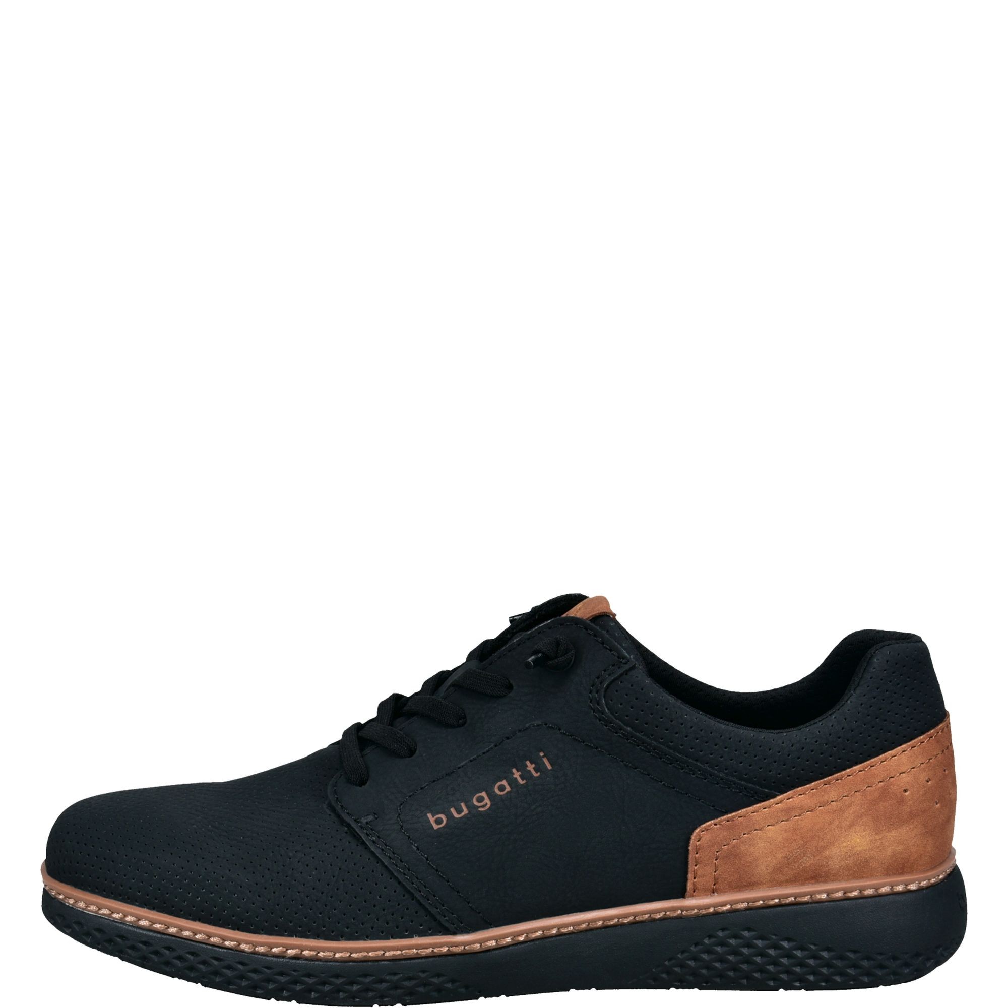 BUGATTI Laisvalaikio bateliai vyrams, Juoda, Leisure 2